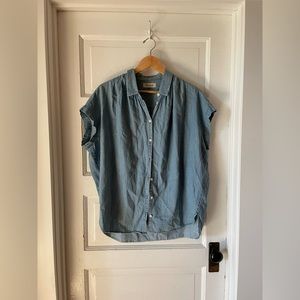 Madewell denim top